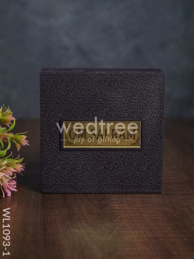 Gold Plated Prayer Box - Small - WL1093