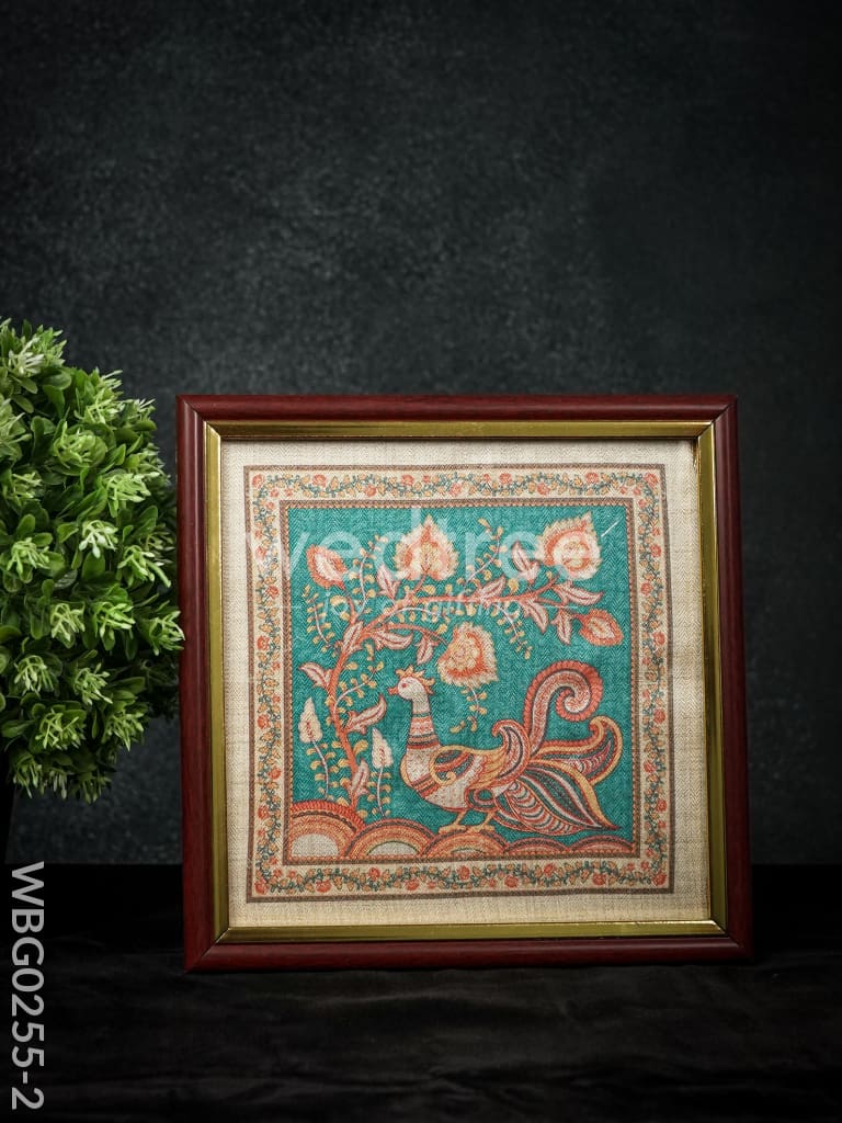Golden Frame : Peacock Design - WBG0255-2