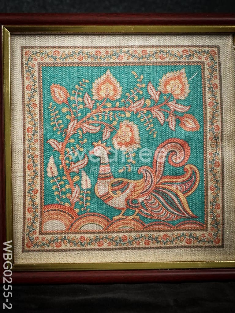 Golden Frame : Peacock Design - WBG0255-2