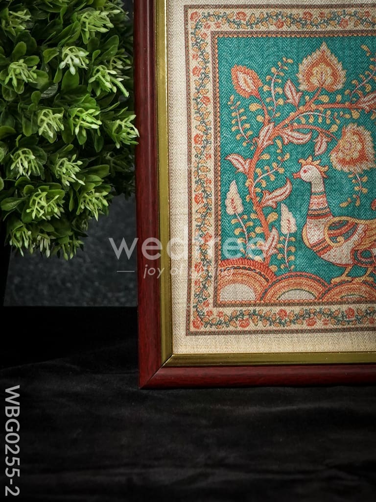 Golden Frame : Peacock Design - WBG0255-2