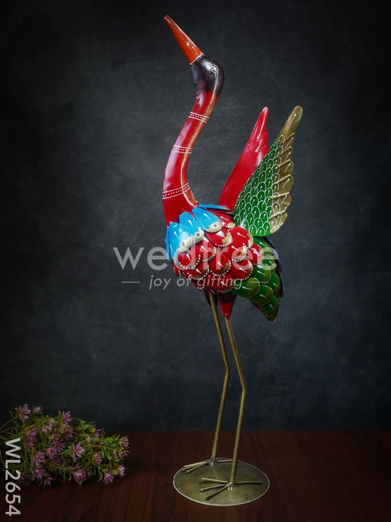 Hand Painted Crane - Set of 2 - WL2654
