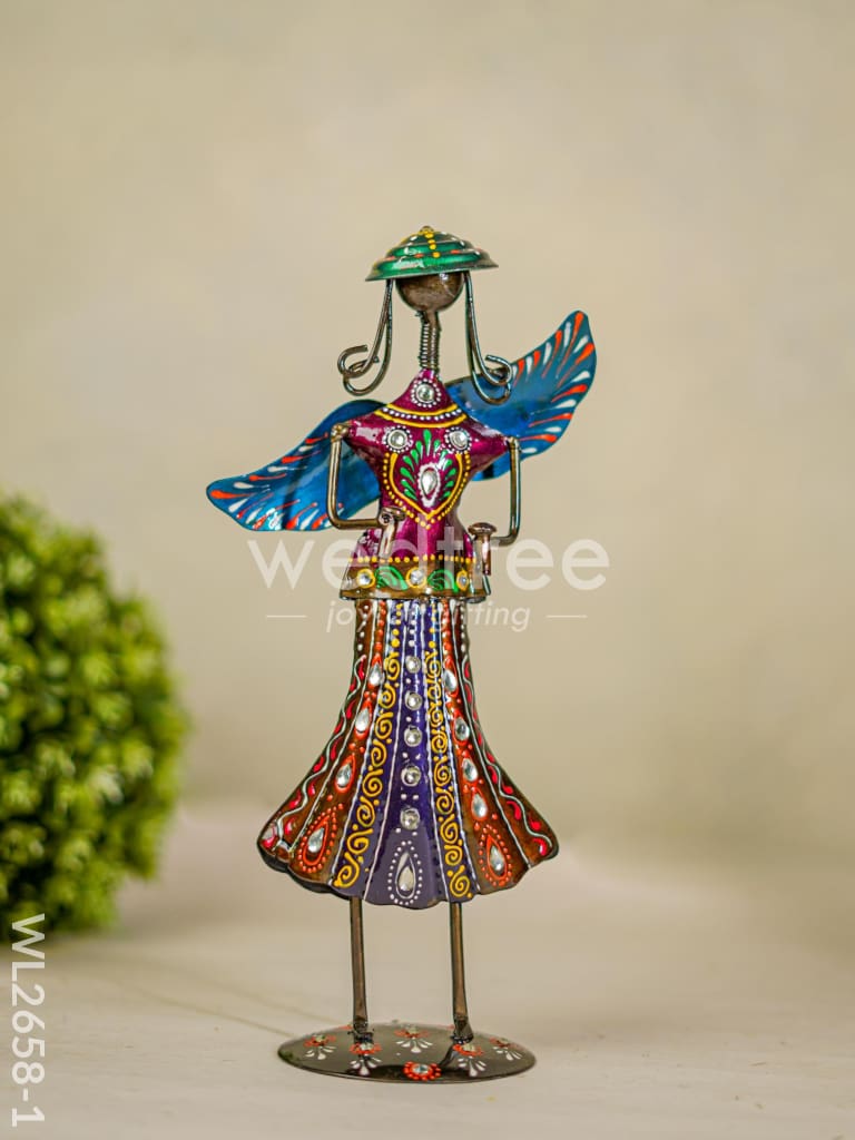 Hand painted Musical Rajasthani Dolls - Set of 3 - WL2658
