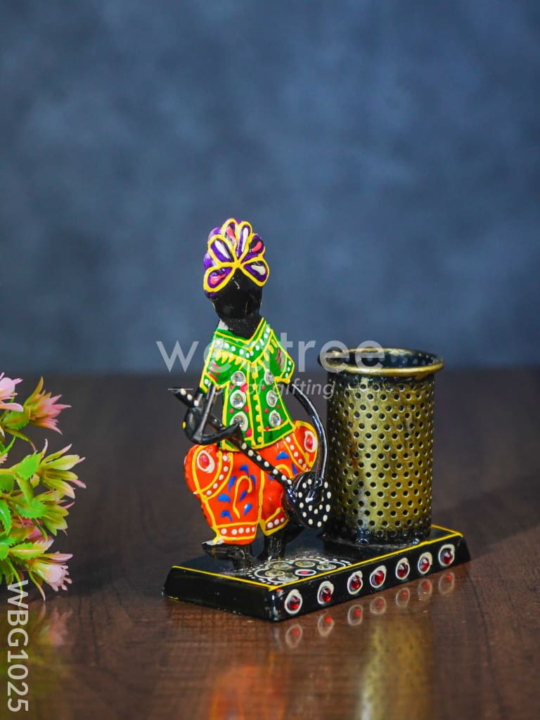 Hand Painted Musician Pen Stand - WBG1025