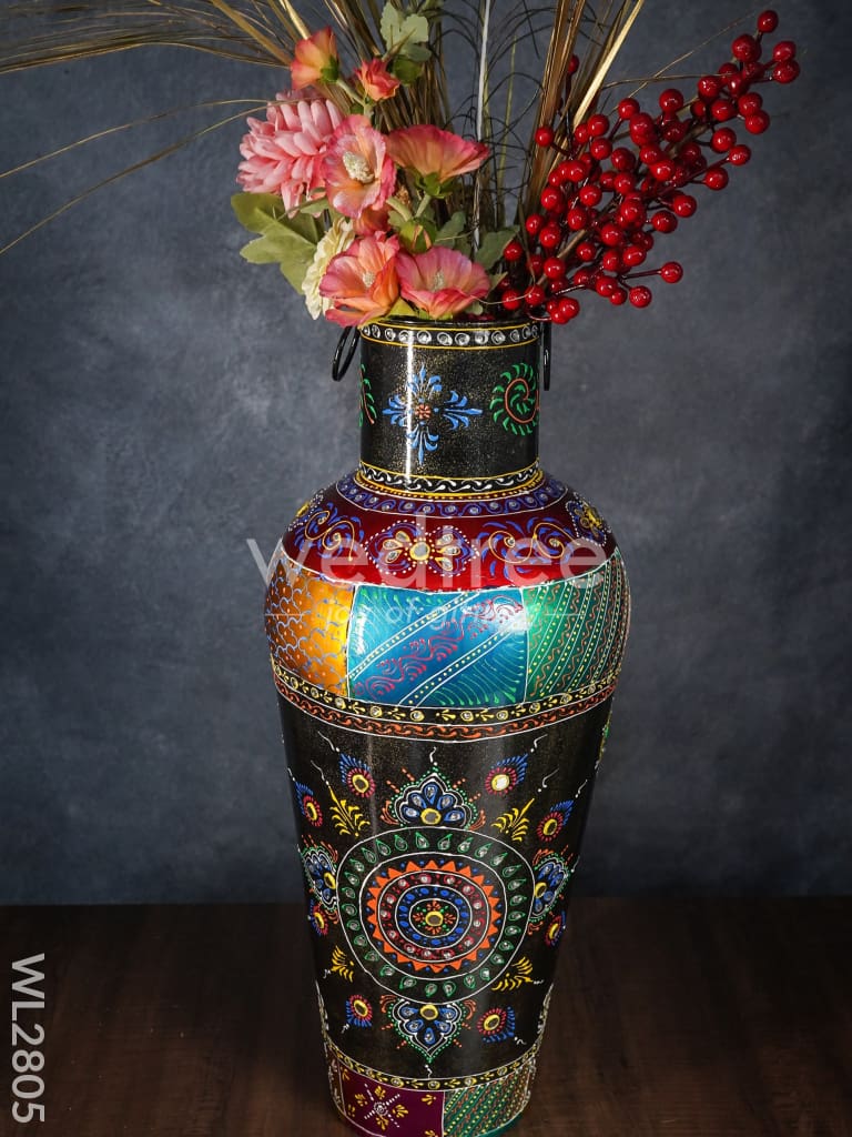 Hand Painted Vase - 25 inch - WL2805
