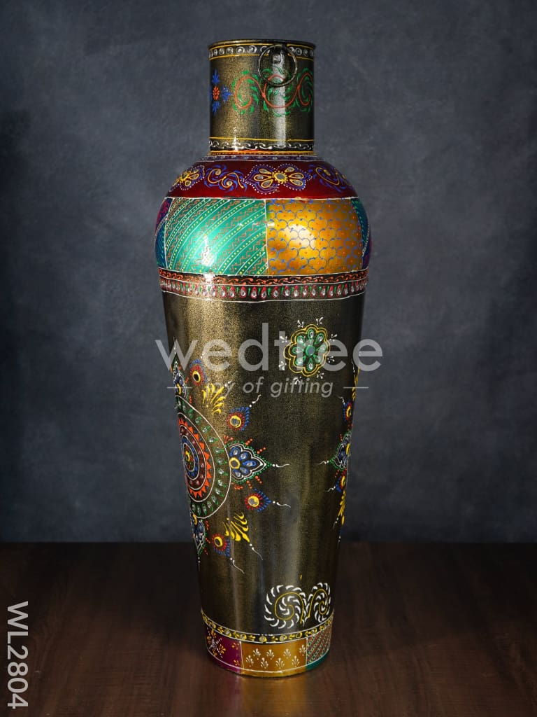 Hand Painted Vase - 30 inch - WL2804