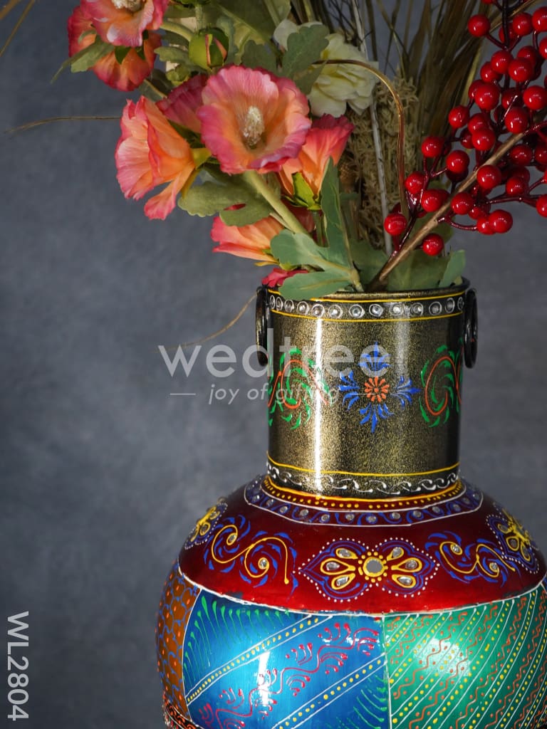 Hand Painted Vase - 30 inch - WL2804