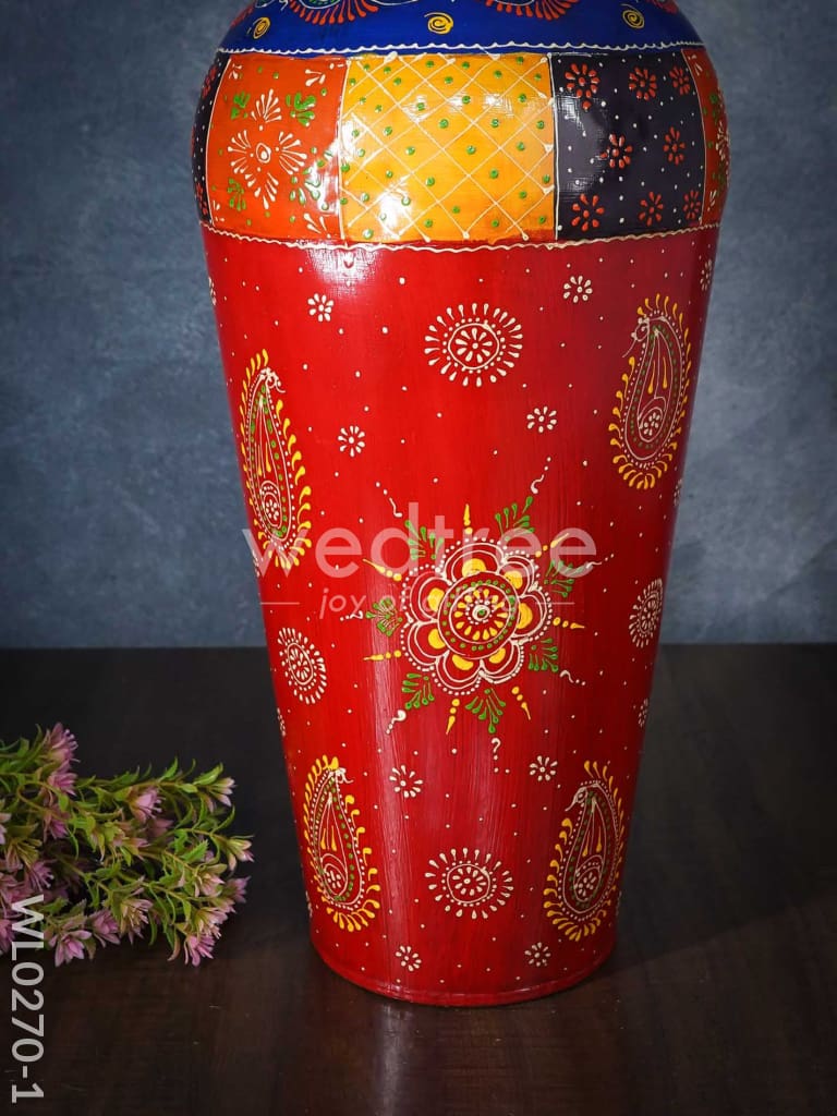 Hand Painted vase Medium - WL0270