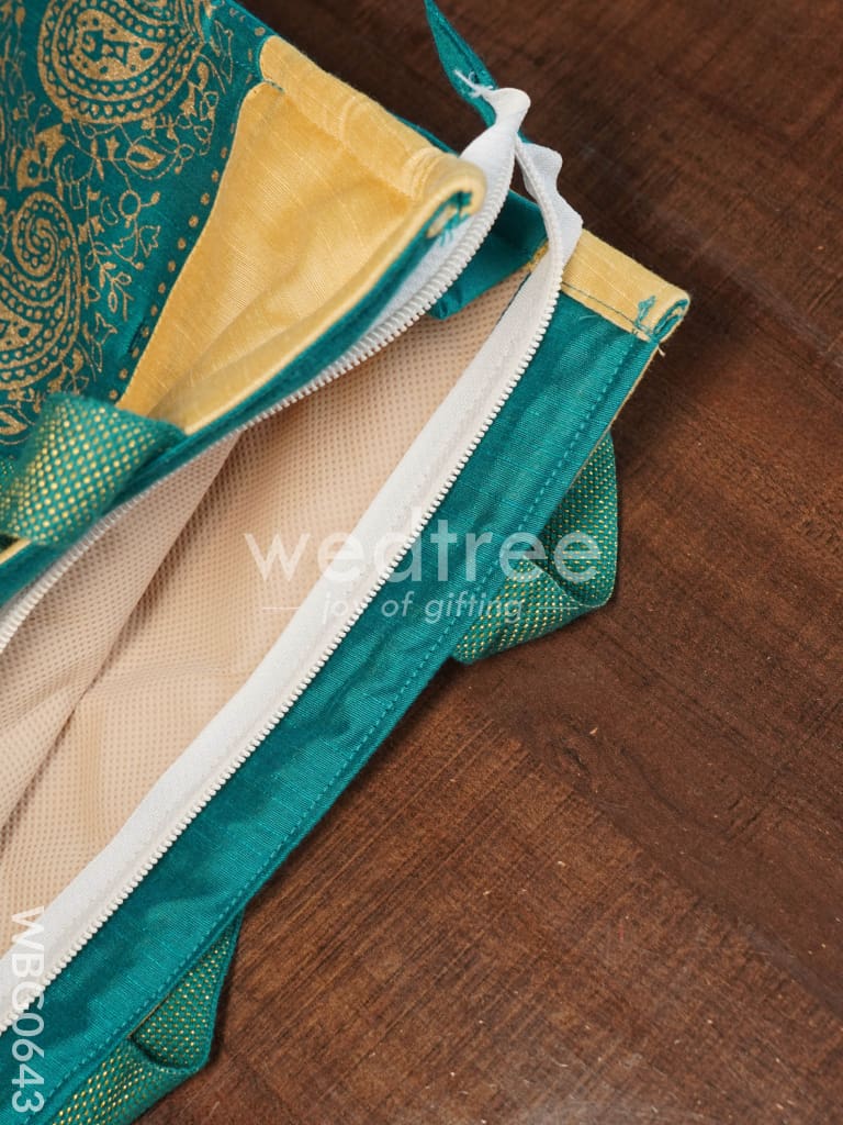 Handbag with all over Elephant and Floral Prints - WBG0643