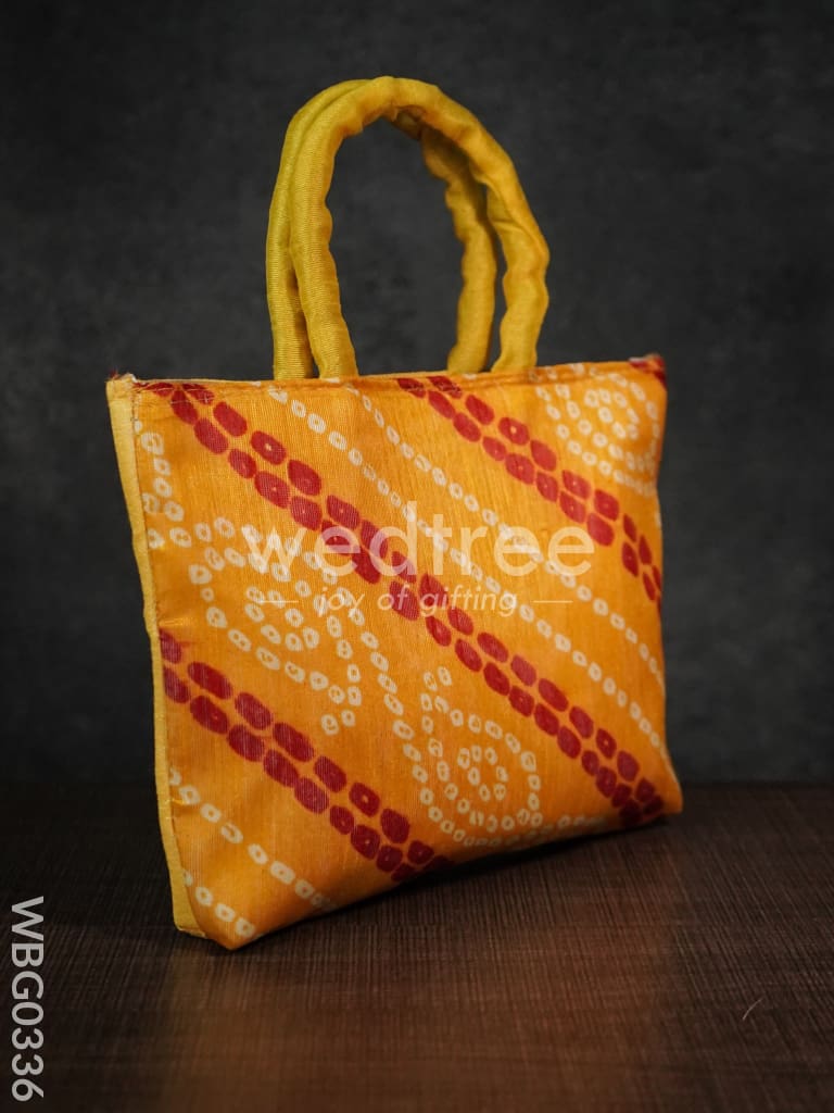 Handbag with Bhandani Print - WBG0336