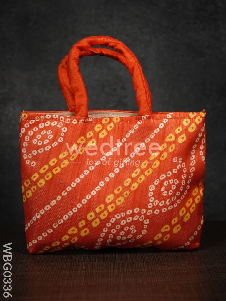 Handbag with Bhandani Print - WBG0336