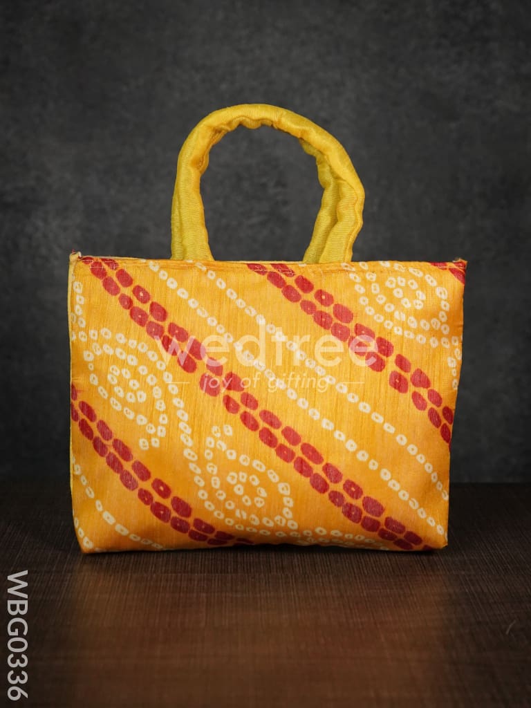 Handbag with Bhandani Print - WBG0336