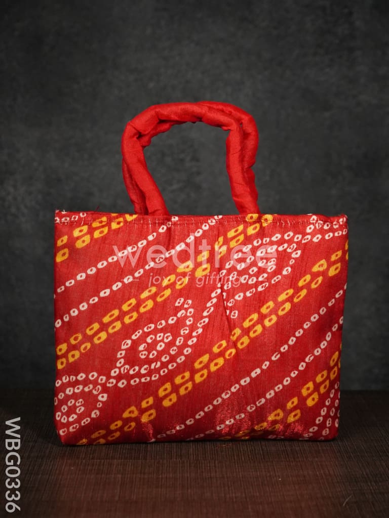 Handbag with Bhandani Print - WBG0336