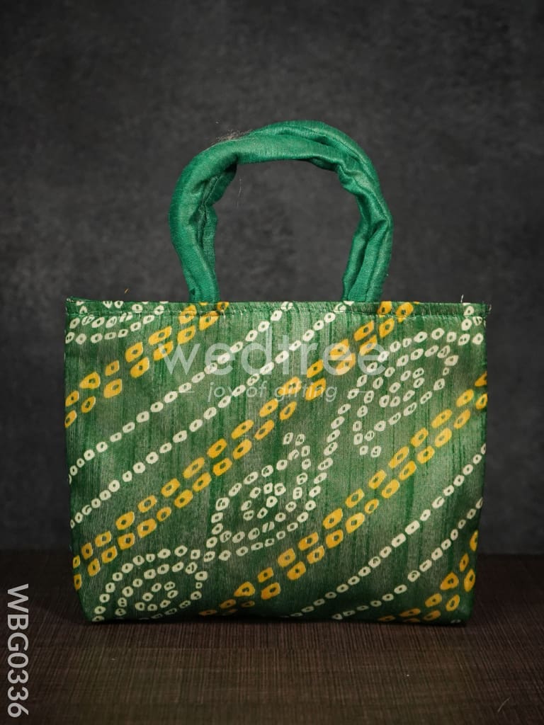 Handbag with Bhandani Print - WBG0336
