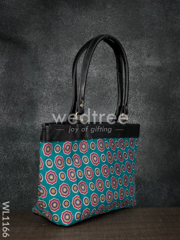 Handbag with Mandal Art Prints - WL1166