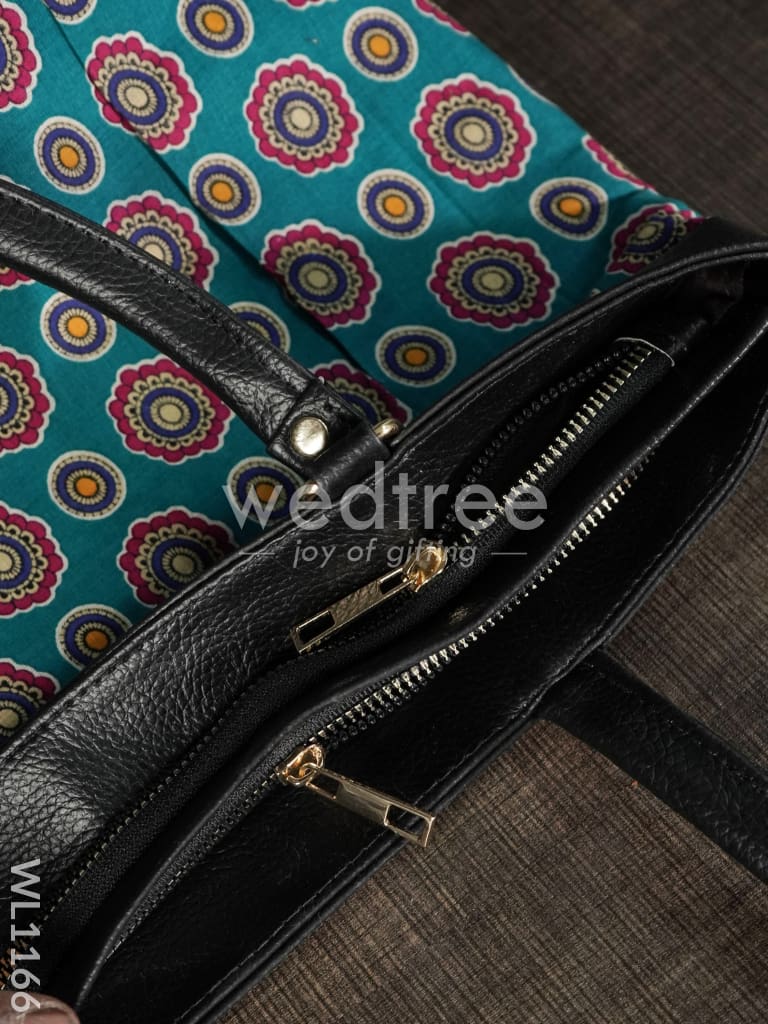 Handbag with Mandal Art Prints - WL1166
