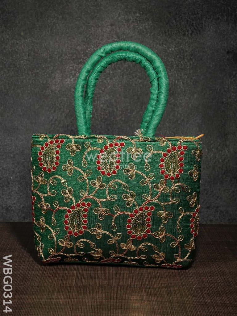Handbag with Mango Embroidery Design - WBG0314
