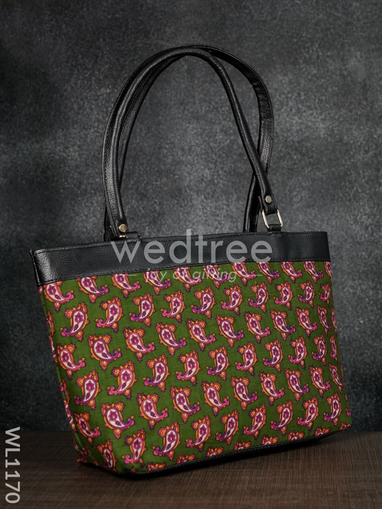 Handbag with Mango Prints - WL1170