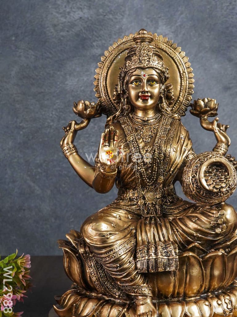 Handcrafted Polyresin Lakshmi Idol - WL2988