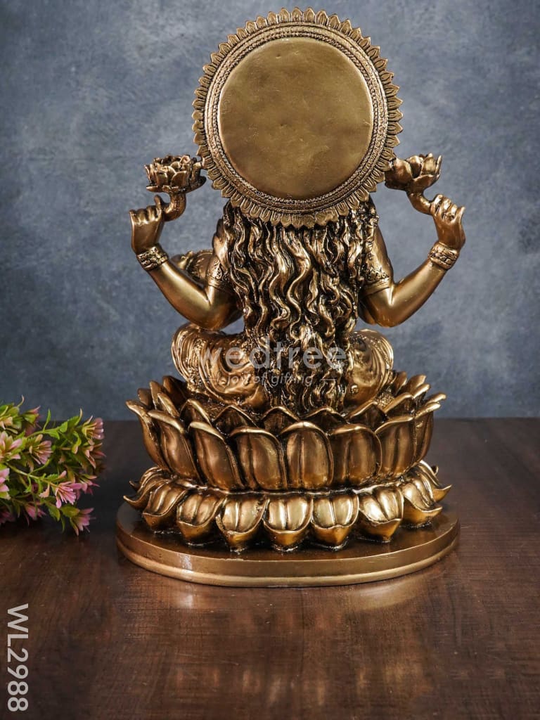 Handcrafted Polyresin Lakshmi Idol - WL2988