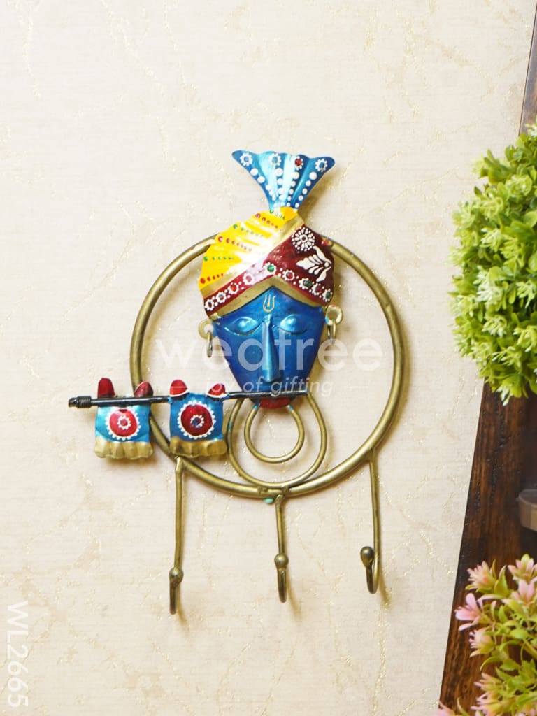 Handpainted Krishna Hanging - WL2665