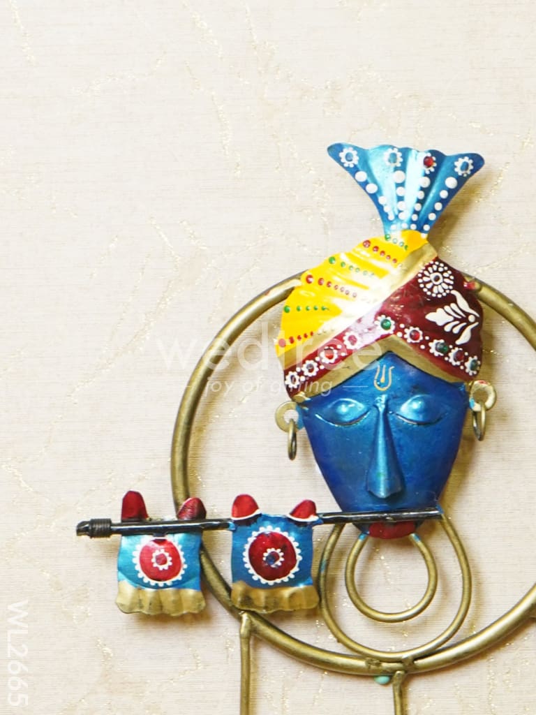 Handpainted Krishna Hanging - WL2665