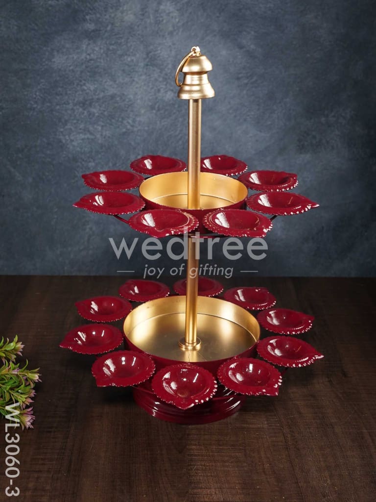 Hangable 2-step Urli with Diya Stand - WL3060