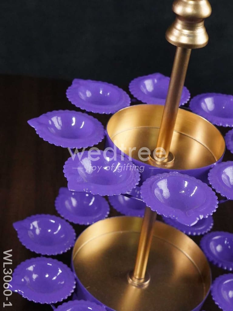 Hangable 2-step Urli with Diya Stand - WL3060