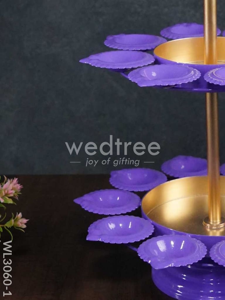 Hangable 2-step Urli with Diya Stand - WL3060