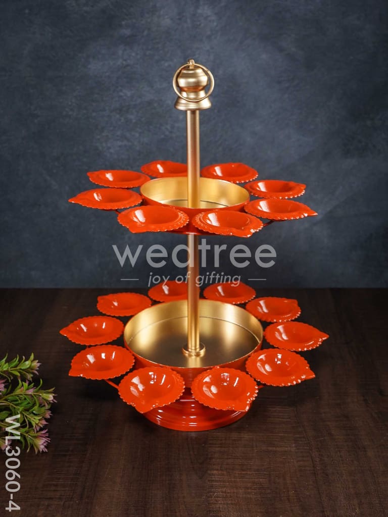Hangable 2-step Urli with Diya Stand - WL3060