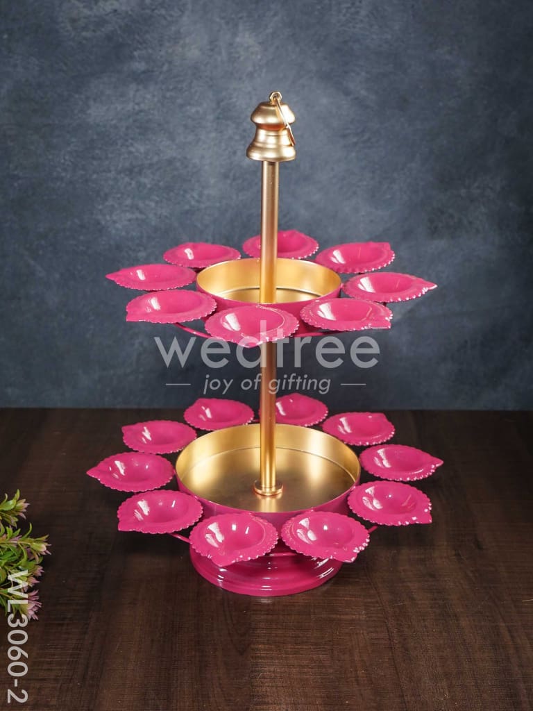 Hangable 2-step Urli with Diya Stand - WL3060
