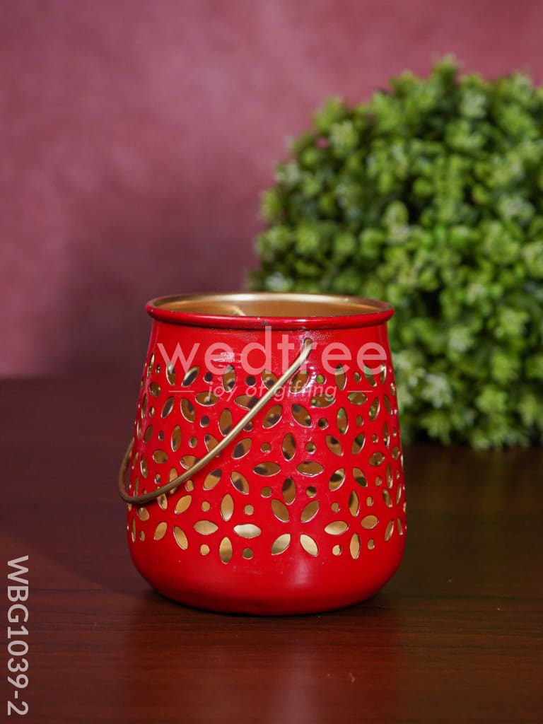 Hanging Jhaali T Light Holder - WBG1039