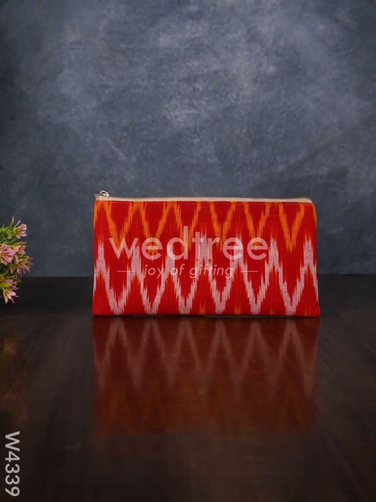 Ikkat Fabric Purse - W4339