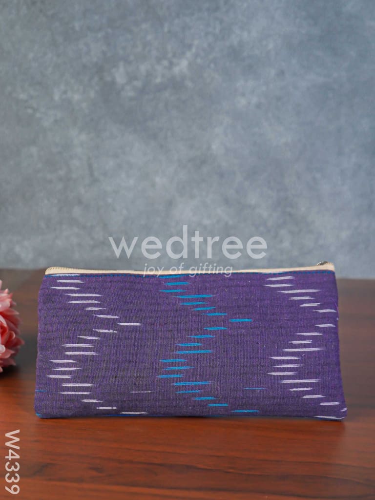 Ikkat Fabric Purse - W4339