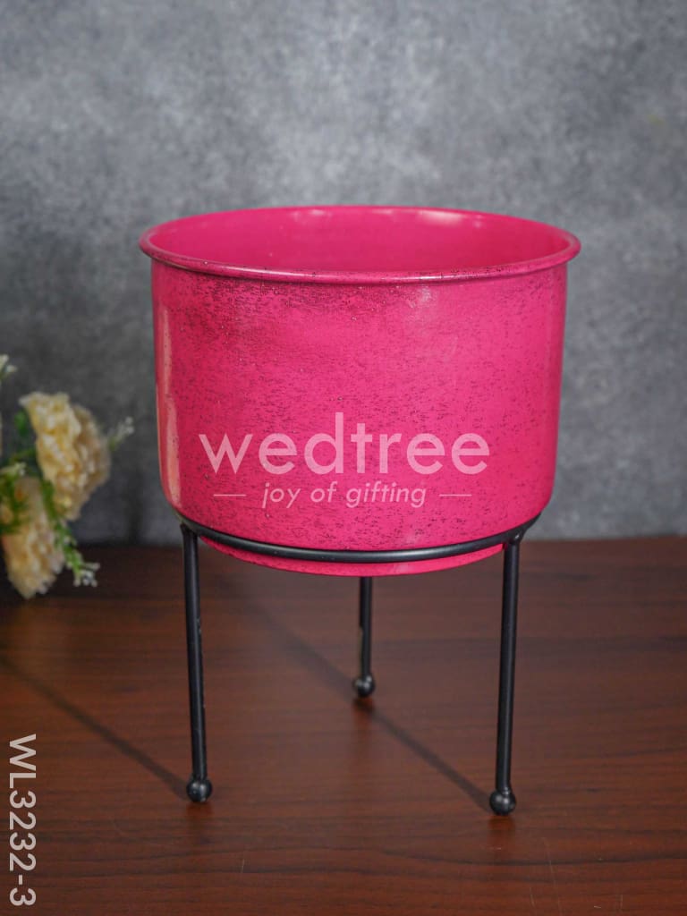 Indoor Planter Pot & Stand - WL3232-1
