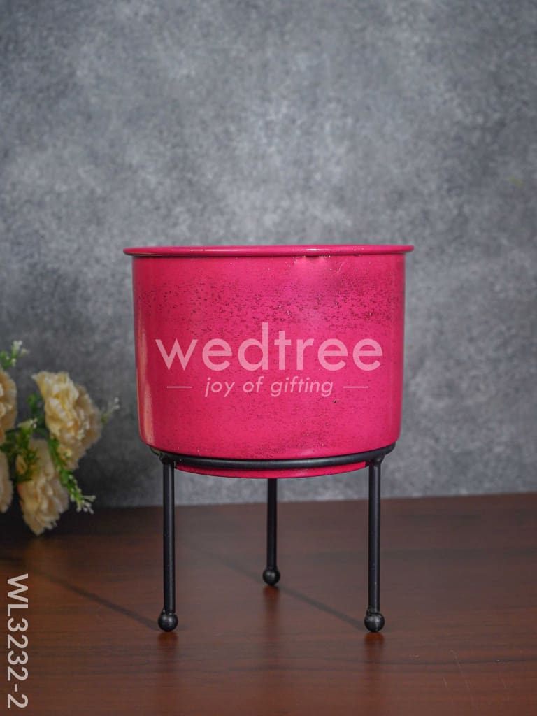 Indoor Planter Pot & Stand - WL3232-1