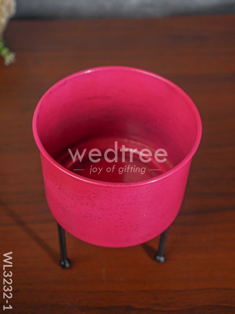 Indoor Planter Pot & Stand - WL3232-1