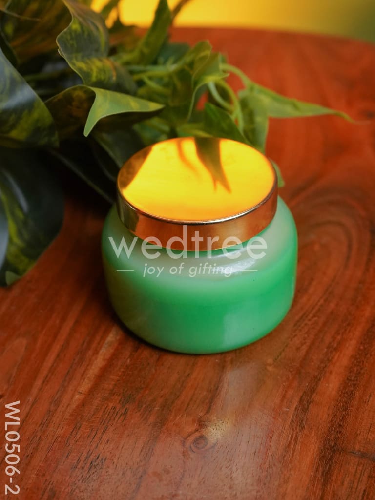 Iridescent scented Soy wax Jar (2.5 Inches) - WL0506