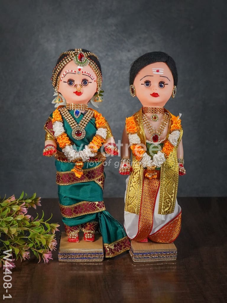 Iyer Style Nalangu doll - 12 inch - W4408-1