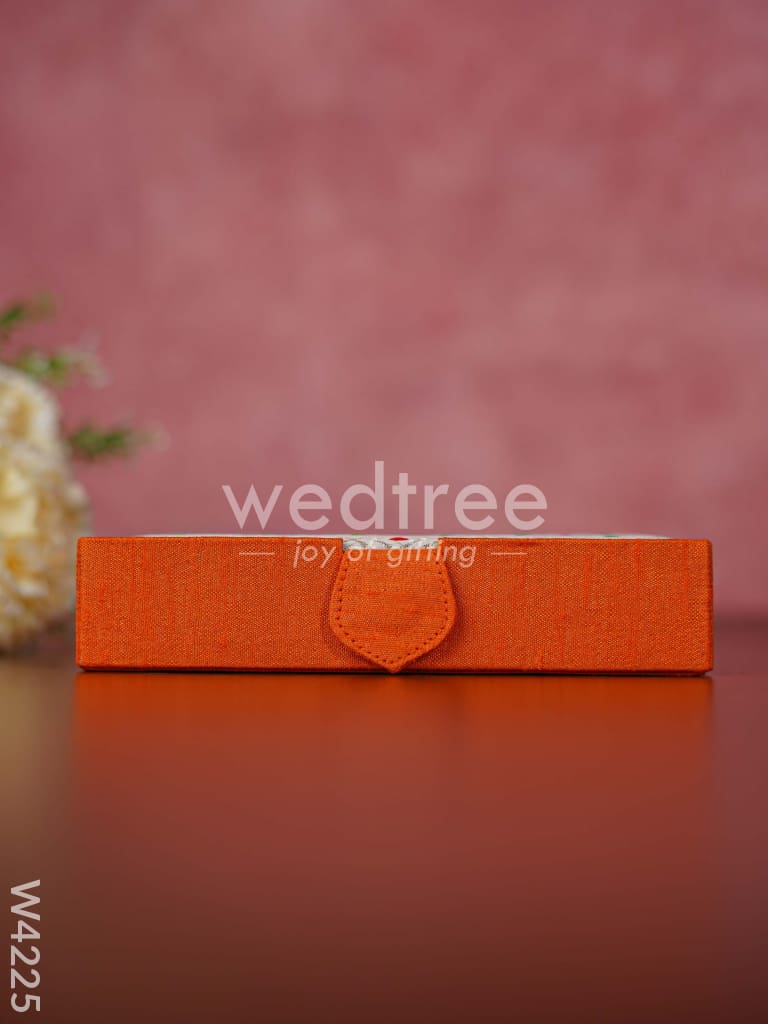 Jewel box rectangle with Colourful Dots - W4225