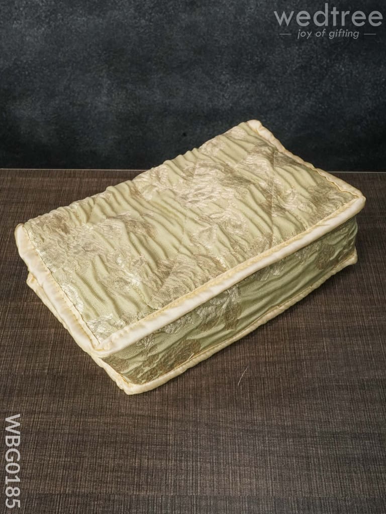 Jewel Pouch with Floral Design - WBG0185