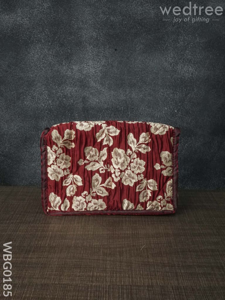 Jewel Pouch with Floral Design - WBG0185