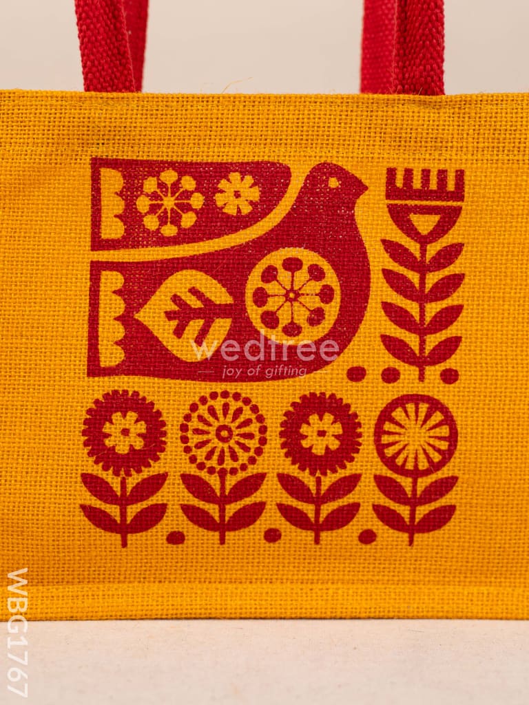 Jute Bag - Bird Design - WBG1767