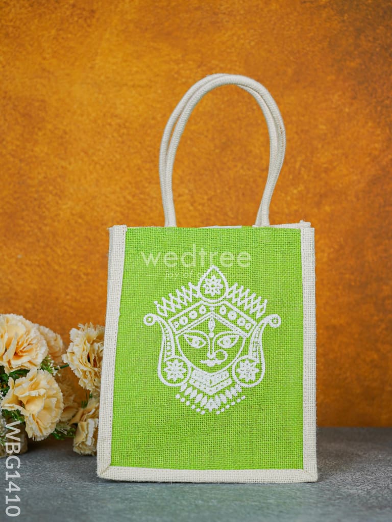 Jute Bag - Durga Print - WBG1410