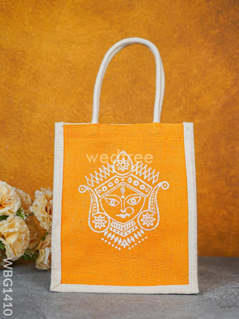 Jute Bag - Durga Print - WBG1410