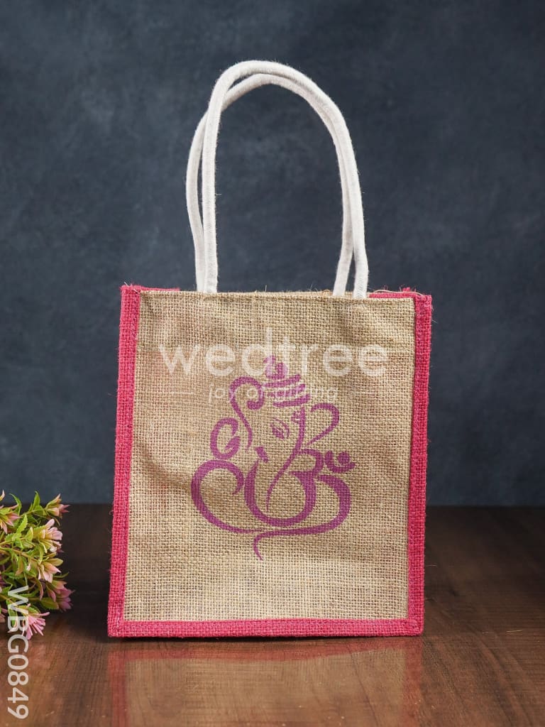 Jute Bag - Ganesh Printed - WBG0849