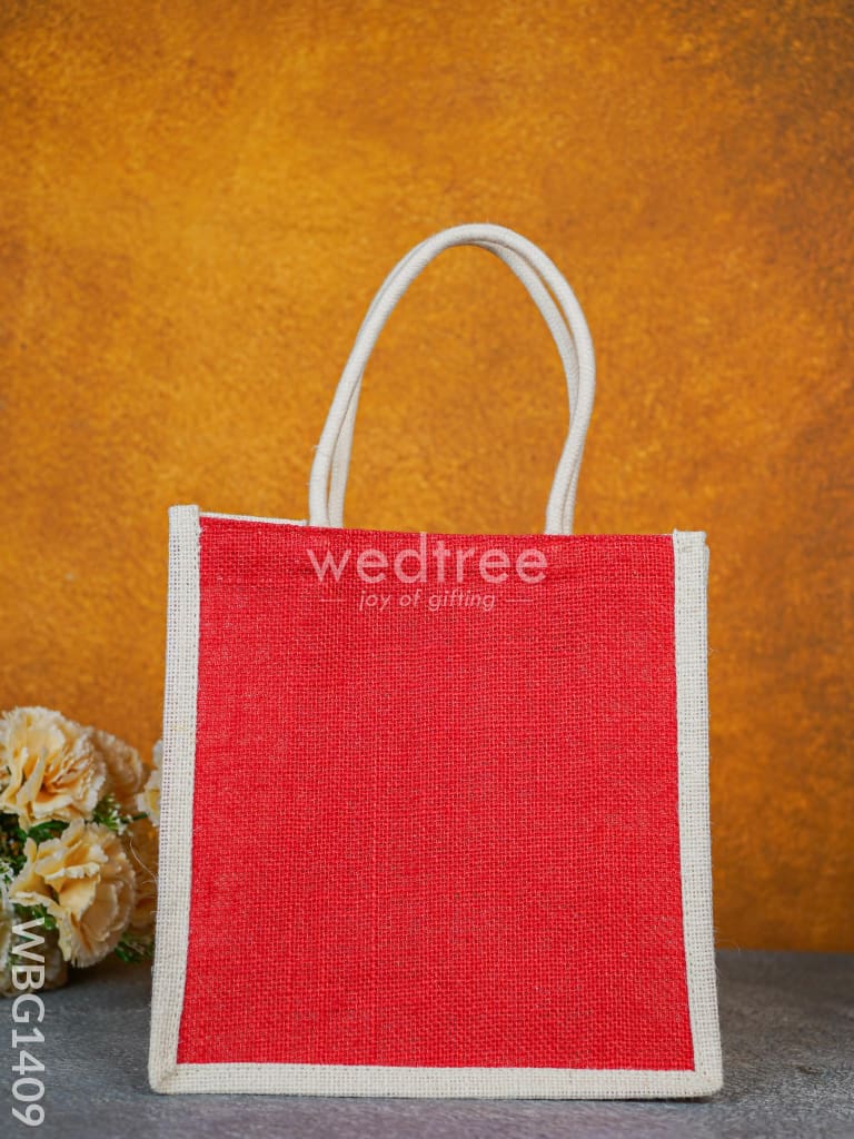 Jute Bag Kolam Design - WBG1409
