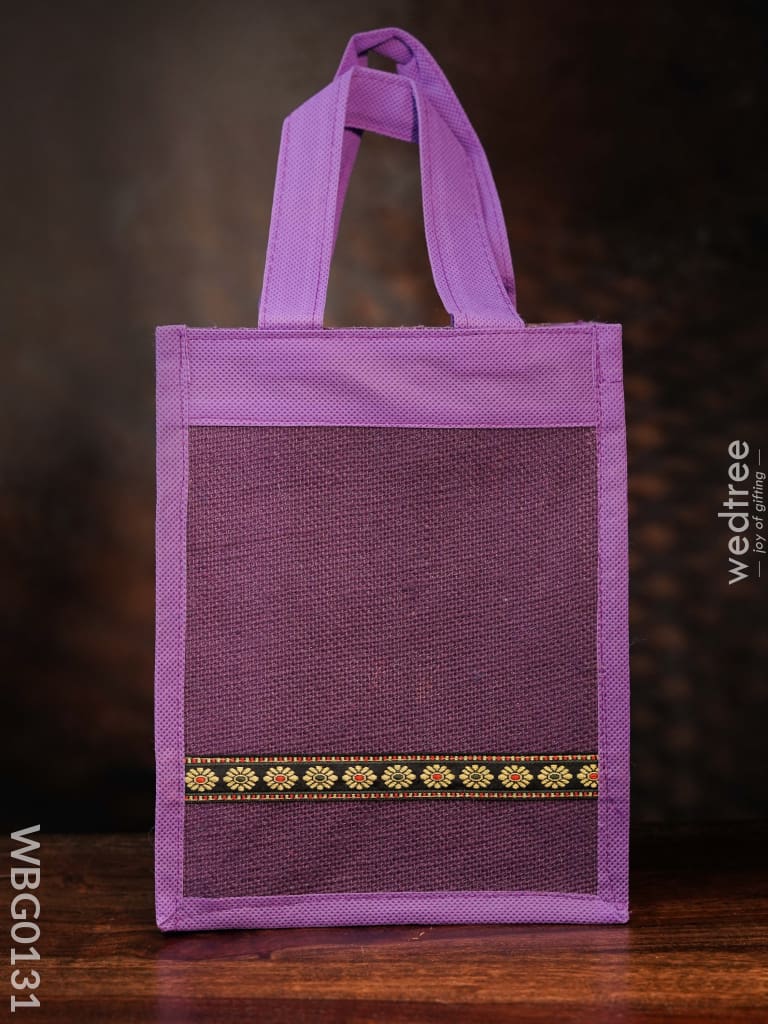 Jute Bag With Nonwoven Fabric - Wbg0131 Bags