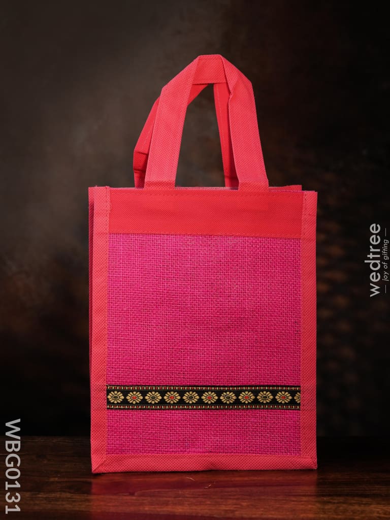Jute Bag With Nonwoven Fabric - Wbg0131 Bags