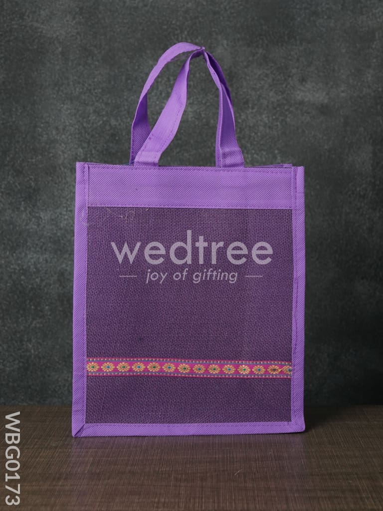 Jute Bag with Nonwoven Fabric - WBG0173