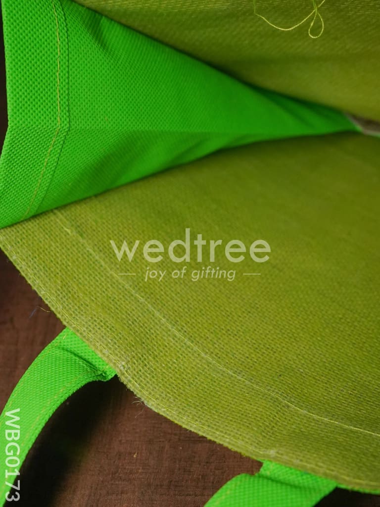 Jute Bag with Nonwoven Fabric - WBG0173
